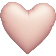 Pillow light pink heart vintage sticker