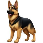 German shepherd  sticker