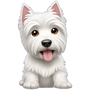 Westie sticker
