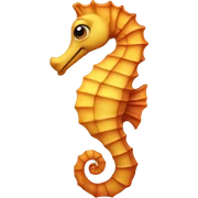 Seahorse sticker