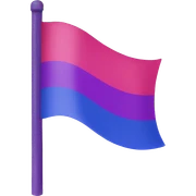 Bi flag sticker