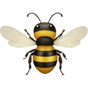 Bee sticker
