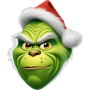 The grinch sticker
