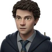 hogwarts student at the window sticker