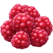 Raspberry sticker