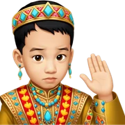 Vibrant Ceremonialist sticker