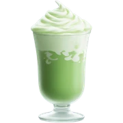 matcha latte  sticker
