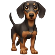 duschund sticker