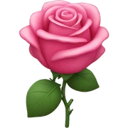 Rose toy sticker