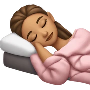 Ariana Grande sleeping sticker