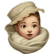 victorian newborn sticker
