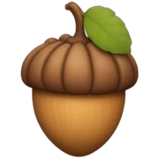 acorn sticker