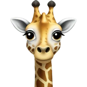 Giraffe sticker