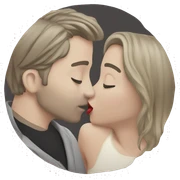 Kiss sticker