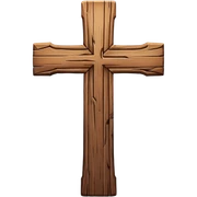 Cross sticker