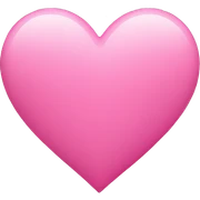 pink heart sticker