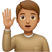 He raised his hand to his mouth and ululated.  sticker