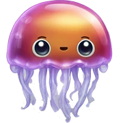 Jelly fish  sticker