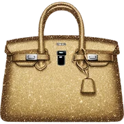 Glitter birkin sticker