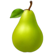 Pear sticker