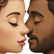 Big kiss sticker