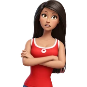 girl with crossed arms sticker