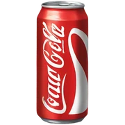 Coke can sticker