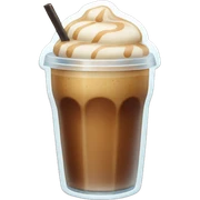 iced coffee sticker