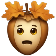acorn sticker
