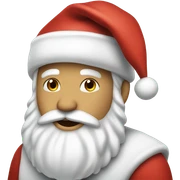 Santa sticker