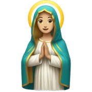 virgin mary sticker