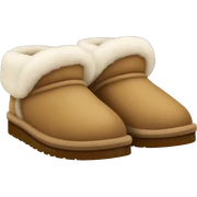 Ugg slippers sticker
