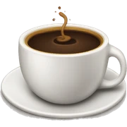 Coffee sticker