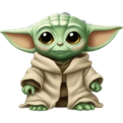 Baby yoda sticker