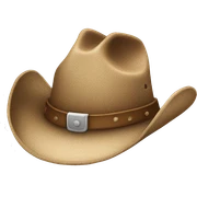 Cowboy hat  sticker