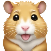 Hamster sticker