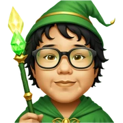 Verdant Wizard sticker