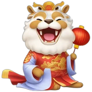 Happy chinesse new year 2024 sticker