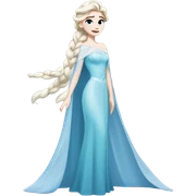 Elsa in frozen  sticker