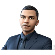formal parody of a businessman sticker