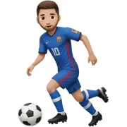 A person who plays football like Messi sticker