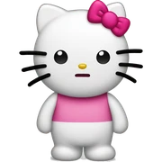 hello kitty  sticker