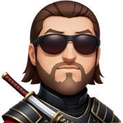 Shadow Samurai sticker