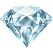 diamond gold  sticker