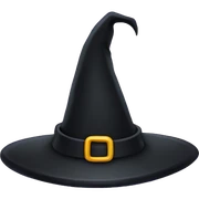 witch hat sticker