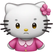 Hello kitty  sticker