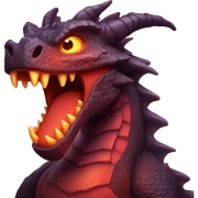 Lava dragon  sticker