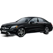 Mercedes black sticker