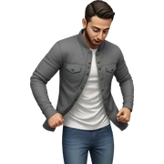 meme boy by the door sticker