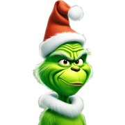 The grinch sticker